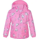 Dívčí podzimní bunda KUGO KM9924 růžová