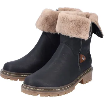 Dámské polobotky Dámská kotníková obuv Y9582-00 Rieker černá Barva: schwarz, Velikost: 41