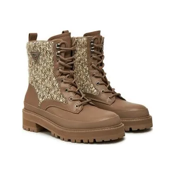 Dámské tenisky Guess Turistická obuv Badany FLFBDN ELE10 Béžová 38