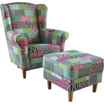 Křeslo s taburetem ASTRID Tempo Kondela