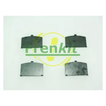 Brzdový komplet Protihluková folie, brzdové oblożení (posunovací deska) FRENKIT 940098