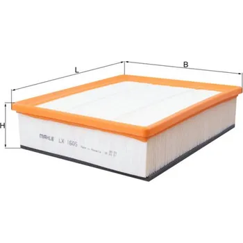 Filtr do auta Vzduchový filtr MAHLE LX 1605
