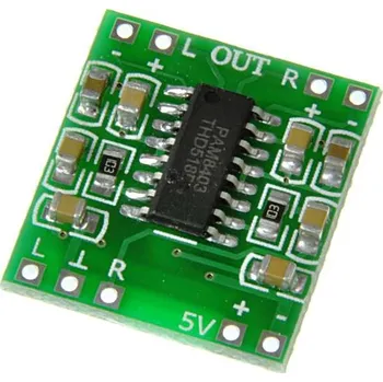 Vývojová deska Modul wzmacniacz audio 2x3W 5V PAM8403 AVR ARDUINO