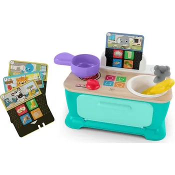 Dětská kuchyňka BABY EINSTEIN hračka hudební Kuchyňka Magic Touch Kitchen™ Pretend to Cook HAPE 9m+