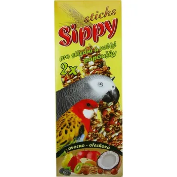 Pro ptáka Akinu Sippy sticks ovoce a ořechy PO EXPIRACI (2ks)