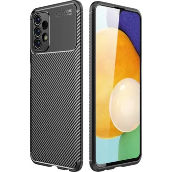 Pouzdro na mobilní telefon Kryt Samsung Galaxy A13 4G, Techsuit CarbonFiber černý