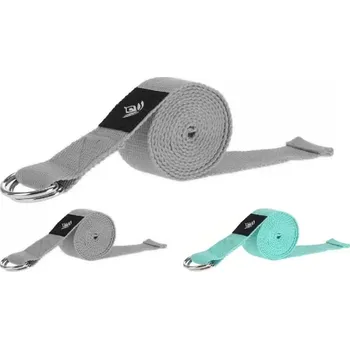 Pásek na Jógu 180 cm, šedý - 8719407060310