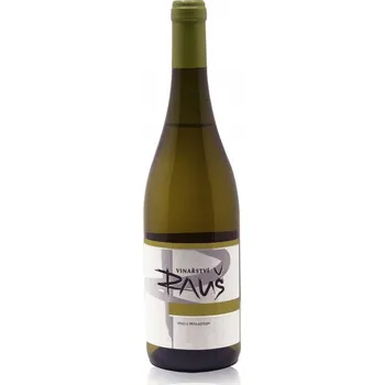 Víno Chardonnay 2023, výběr z hroznů, Vinařství Rauš, polosuché