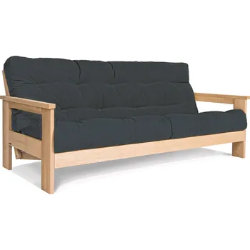 Pohovka Rozkládací pohovka MEXICO 01 210 cm z masivu/grafitově šedá