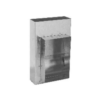 Karl přechodka - kanál 150 x 50mm / mřížka SOLID 175 x 195mm