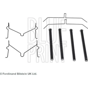 Brzdový kotouč Sada prislusenstvi, oblozeni kotoucove brzdy BLUE PRINT ADT348611