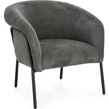 Křeslo BIZZOTTO Křeslo CAMILA tmavě šedé 0733493