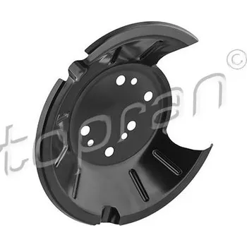 Brzdový kotouč Ochranný plech proti rozstřikování, brzdový kotouč TOPRAN 305 495