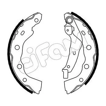 Auto-moto Sada brzdových čelistí CIFAM 153-259