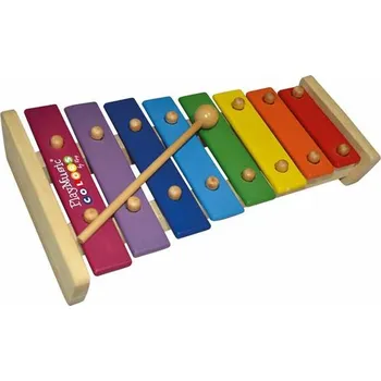 Dětská vědecká sada Hudební hračka Xylofon Reig PlayMusic Colors Dřevo Vícebarevná (23 cm) (+ 3 let)