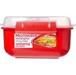 Sistema Microwave 41691 525 ml červená