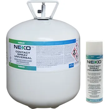 Průmyslové lepidlo NEXO Contact Spray UNIVERSAL stříkací lepidlo (spray 500 ml / 1ks)