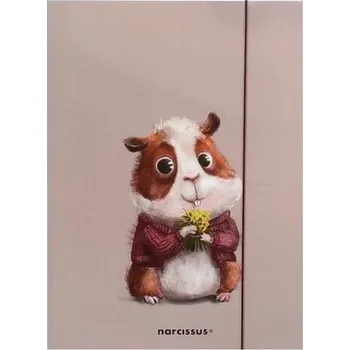 Set školních potřeb Teczka A4 z gumką Chomik