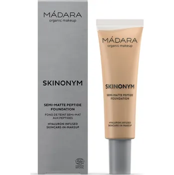 Make-up MÁDARA SKINONYM POLOMATNÝ MAKE-UP S PEPTIDY, #40 SAND,30 ml