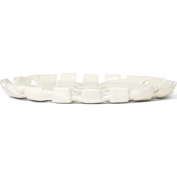 FERM LIVING Podnos Plait Platter, Off-white