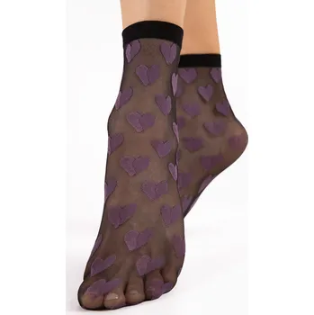 Dámské punčochy Silonkové ponožky Fiore Beso 20 DEN G1181 Barva: Černá, Velikost: UNI