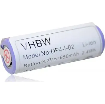 Příslušenství k holicímu strojku VHBW Baterie pro Braun Oral-B Pro 4500 / Smart 6000 / Genius 6000, 650 mAh