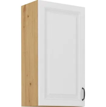 Kuchyňská skříňka Stolarz-Lempert Kuchyňská skříňka Stilo WHAR - horní 45 G-90 1F, bílá + Artisan
