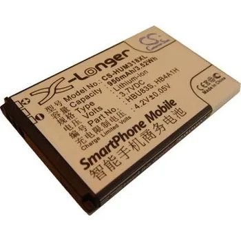 Baterie pro mobilní telefon VHBW Baterie pro Huawei M318 / U120 / V715, 950 mAh