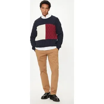 Pánský svetr Tommy Hilfiger Svetr MW0MW36546 Tmavomodrá Regular Fit M