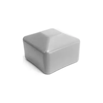 Příslušenství pro plot Plastová krytka na profil 40x40 šedá