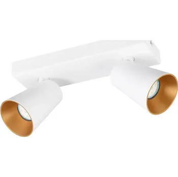 Bodové svítidlo Trio Leuchten 817100231 SHARP - Dvoubodové stropní svítidlo v bílé barvě, 2 x GU10 (Bodové svítidlo v bílé barvě)