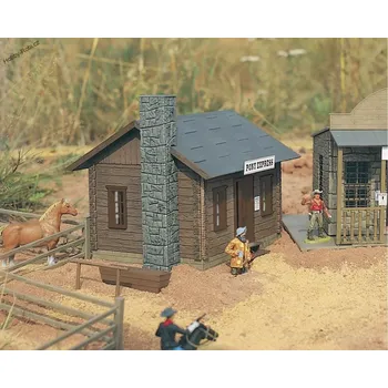 Modelová železnice Dřevěný domek G - Piko 62224 (Zahradní železnice)