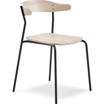 Jídelní židle Židle VIGGO, antracitová, jasan