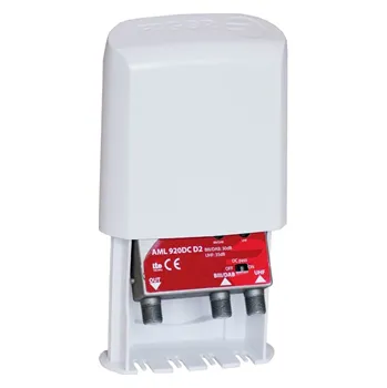 Anténní zesilovač FAGOR AML-920 zesilovač, 35dB, 2 vstupy UHF-UHF, LTE700, DC