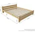 Postel Postel z masivu Union 90 x 200 cm borovice