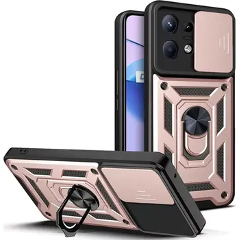 Pouzdro na mobilní telefon Kryt Motorola EDGE 50 Techsuit CamShield Pro rose gold