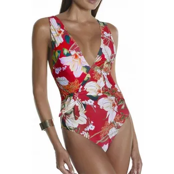 Dámské plavky Selmark dámské plavky v celku BE257 - Vícebarevné / 75 C