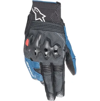 Moto rukavice ALPINESTARS rukavice MORPH SPORT černá/tmavě šedá/modrá/červená 2025 - L
