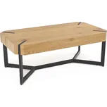 Konferenční stolek LAVIDA 43x110 cm zlatý dub/černá