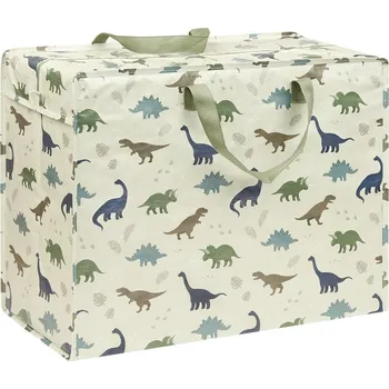 A Little Lovely Company - XL úložná taška - dinosauři