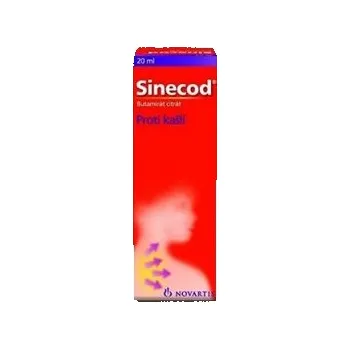 Lék na kašel, rýmu a nachlazení Sinecod 5ml/ml—kapky 20 ml