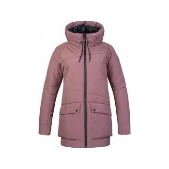 Dámská casual bunda Hannah REBECA rose taupe 38; Růžová bunda + DÁREK DLE VÝBĚRU!