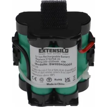 Extensilo Baterie pro Gardena R38Li / R50Li / R70Li, 18 V, 2.5 Ah