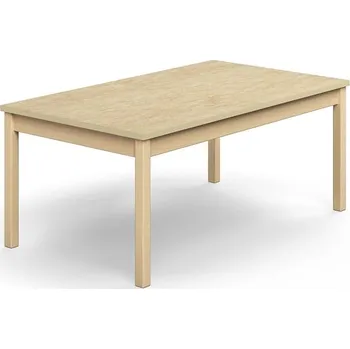 Psací stůl Stůl DECIBEL, 1400x800x590 mm, akustické linoleum, bříza/béžová