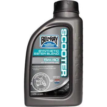 Motorový olej Motorový olej Bel-Ray SCOOTER SYNTHETIC ESTER BLEND 4T 5W-40 1 l