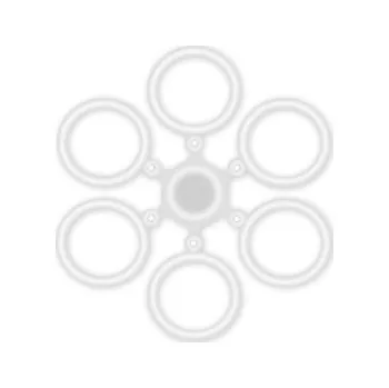 Delphin Gumičky Na Nástrahy BaitFix L / 10mm / 30ks