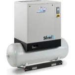 Šroubový kompresor Fiac NEW SILVER 7,5, Tlaková verze - max. tlak 10 Bar (770 l/min), Tlaková nádoba 270l, Sušička vzduchu - kondenzační bez sušičky
