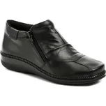 Zateplené polobotky Axel černé AXBW097 na široké chodidlo - 42