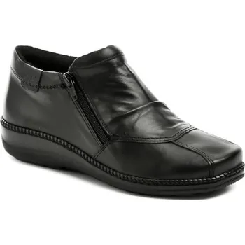 Dámská zimní obuv Zateplené polobotky Axel černé AXBW097 na široké chodidlo - 42