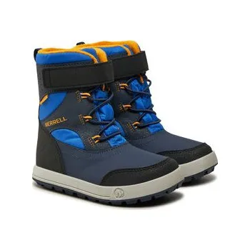 Dívčí sněhule Sněhule Merrell Snow Storm 3.0 Wtrpf MK267867 Modrá 29